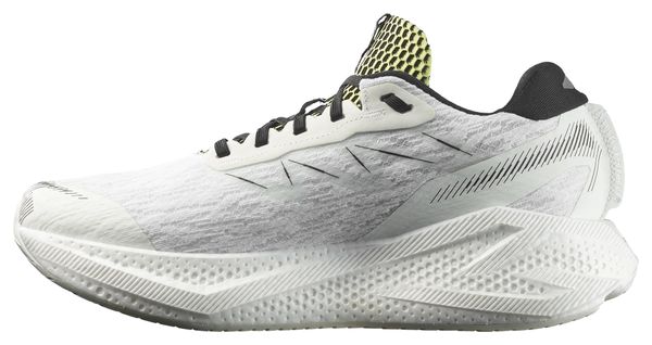 Zapatillas de running Salomon Aero Glide 4 blancas/amarillas para hombre