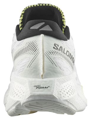 Zapatillas de running Salomon Aero Glide 4 blancas/amarillas para hombre
