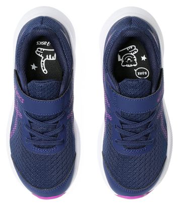 Asics Patriot 13 PS Laufschuhe Blau/Rosa Kinder