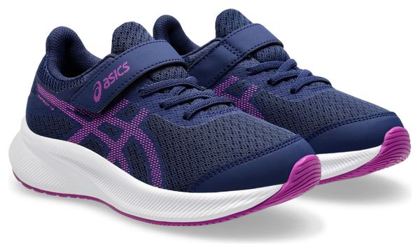 Asics Patriot 13 PS Laufschuhe Blau/Pink Kinder