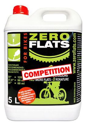 Sigillante per tubeless Zero Flats Competition 5000ml