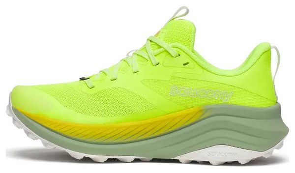 Zapatillas <strong>Trail</strong>Mujer <strong>Saucony Xodus Ultra 3 Amarillo/Caqui</strong>