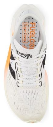 New Balance FuelCell SuperComp Pacer v2 White/Orange Women's Running Shoes