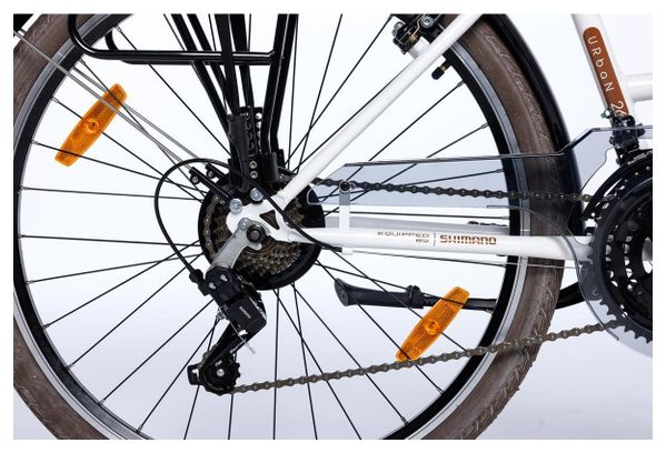Vélo de Ville URBAN 26   SHIMANO 21v - Blanc