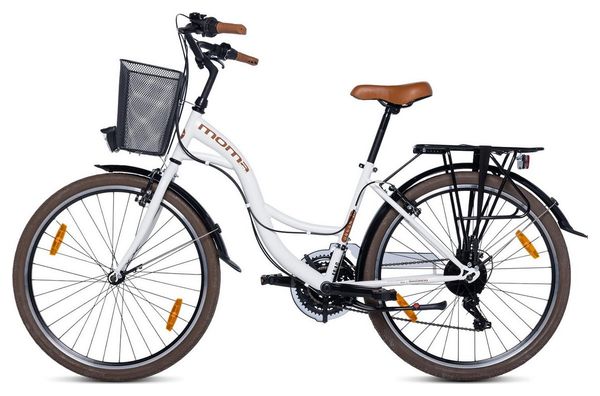 Vélo de Ville URBAN 26   SHIMANO 21v - Blanc