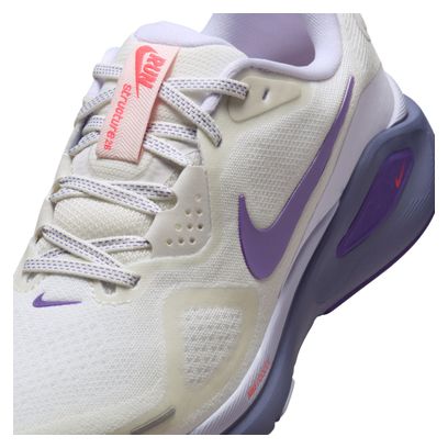 Chaussures Running Nike Structure 26 Blanc/Violet Femme