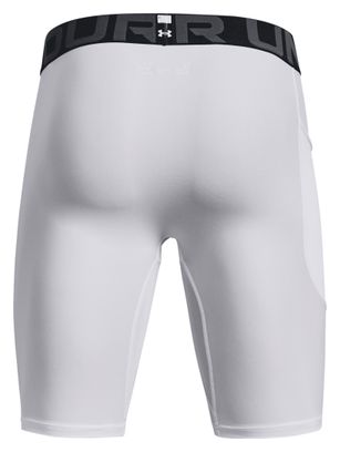 Cuissard de compression Under Armour HeatGear Compression Blanc Homme