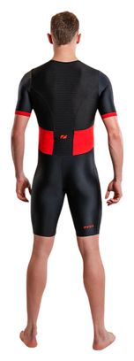 Zone3 Activate Men's Triathlon Suit - Black/Red