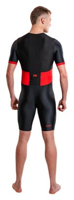 Zone3 Activate Men's Triathlon Suit - Black/Red | Alltricks.com