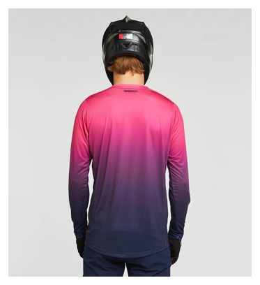 Dharco Race Fort Bill Long Sleeve Jersey Pink/Blue