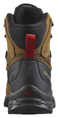 Zapatillas de senderismo Salomon Quest 4 GTX Marrón Negro Hombre