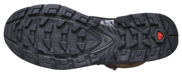 Zapatillas de senderismo Salomon Quest 4 GTX Marrón Negro Hombre