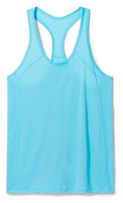 Débardeur Femme Smartwool Merino Sprt 120 Bleu Clair