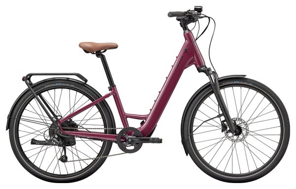 Cannondale Mavaro Neo SL 2 Low Step Thru MicroShift 7V 360 Wh 27,5'' Cherry Red Electric City Bike