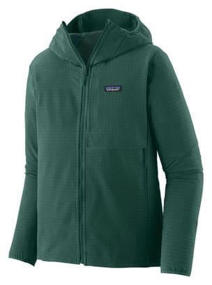 Veste Softshell Patagonia R1 TechFace Hoody Vert