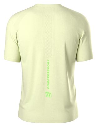 T-Shirt Compressport Performance Ironman 2026 Vert Homme