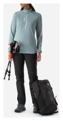 Millet Parmelan Light 1/2-Zip Light Blue Women's Fleece