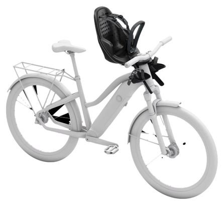 Asiento Infantil Delantero Thule Yepp 2 Mini Negro Medianoche