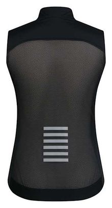 Gilet Sans Manches Femme Rapha Pro Team II Noir/Argent