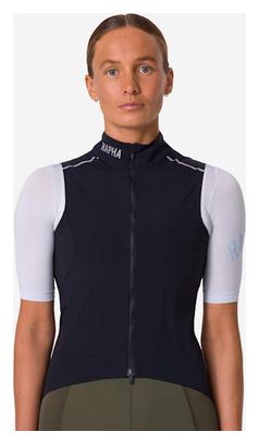 Gilet Sans Manches Femme Rapha Pro Team II Noir/Argent