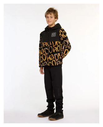 Dharco Sherpa Thermal Jacket Black Yellow Child