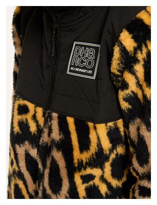 Dharco Sherpa Thermal Jacket Black Yellow Child