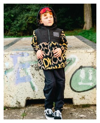 Dharco Sherpa Thermal Jacket Black Yellow Child