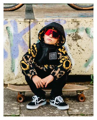 Dharco Sherpa Thermal Jacket Black Yellow Child