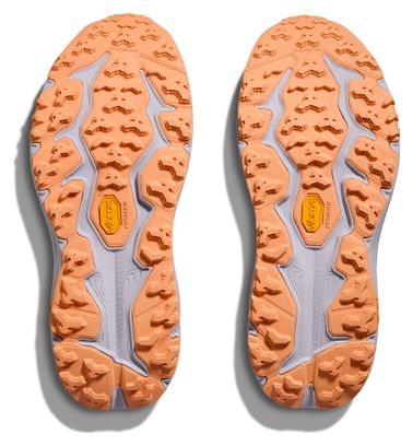 Zapatillas de trail Hoka Speedgoat 6 Mid GTX Gris/Verde/Naranja, Mujer