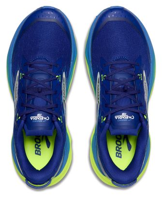 Chaussures Trail Brooks Cascadia 19 Bleu/Jaune Homme