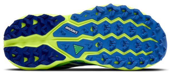 Chaussures Trail Brooks Cascadia 19 Bleu/Jaune Homme