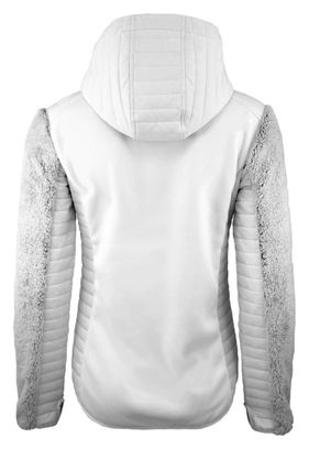 Veste Polaire Femme Amaretto Blanc