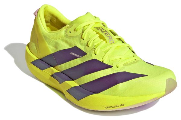 adidas Adizero Adios 9 Yellow/Purple Women's Running Shoes