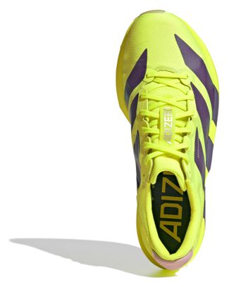 adidas Adizero Adios 9 Yellow/Purple Women's Running Shoes