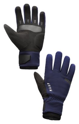 Pair of MAAP Apex Deep Winter Blue Gloves