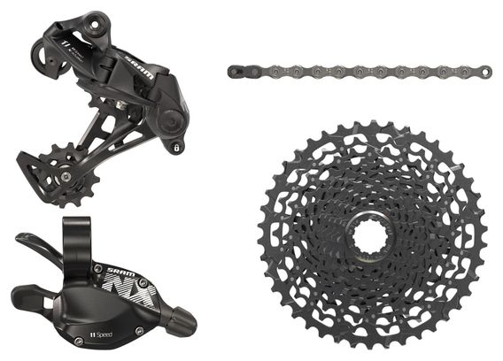 Mini Groupe SRAM NX sans pédalier 11V Noir 