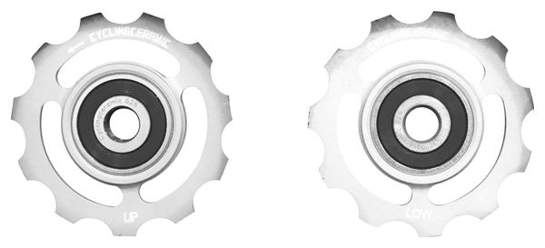 Jockey Wheels Coppia Per Bici | 10 Velocità | Ricambio Tecnico Per Deragliatore - Foto 8