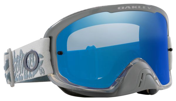 Oakley O-Frame 2.0 PRO MX Goggle Troy Lee Designs Tactical Grey / Black Ice Iridium / Ref: OO7115-51
