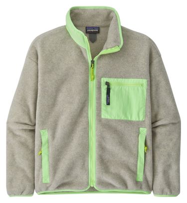 Chaqueta de forro polar Patagonia Synchilla para mujer Gris/Verde