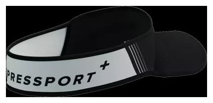 Visière Compressport Ultralight Noir/Blanc