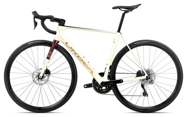 Orbea Orca M30i Road Bike Shimano 105 Di2 12S 700 mm Ivory White