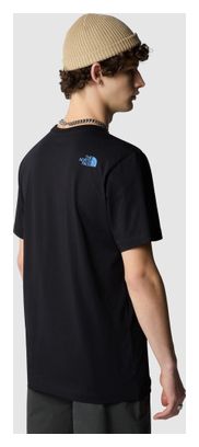 The North Face Mountain Line T-Shirt Uomo Manica Corta Nero
