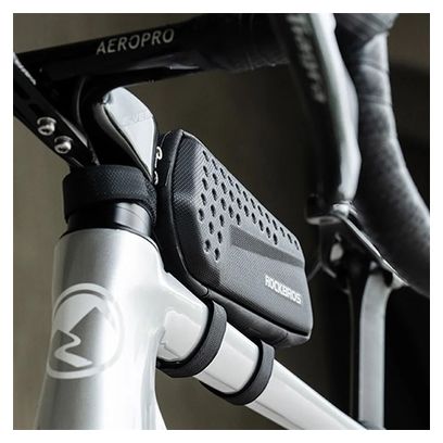 ROCKBROS Sacoche de Selle de Vélo 0.8L avec Garde-Boue noir