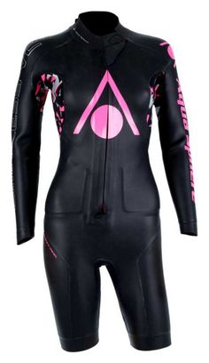 Aquasphere Limitless Suit V2 Traje de neopreno para mujer Negro / Rosa