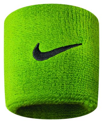 Muñequeras Nike Swoosh Esponja (par) Verde Unisex