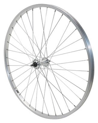 ROUE VTT 26  AVANT ALU MOY ALU AXE PLEIN (VENDU AVEC ECROU 9X100)