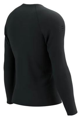 Maglia a maniche lunghe Compressport Training Nero