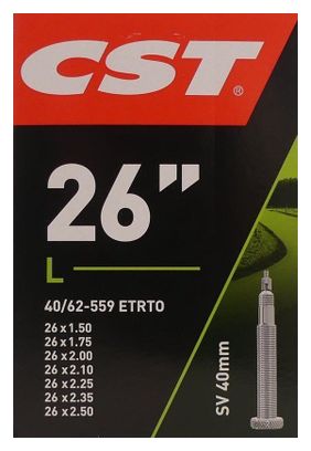 CST Chambre À Air Sv40 26X 1.50-2.50 / 40/62-559
