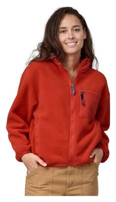 Patagonia Synchilla Women's Fleece Jacket Red