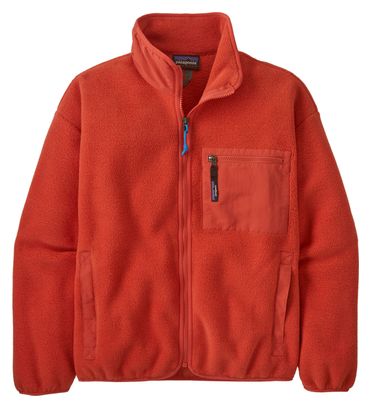 Chaqueta de forro polar Patagonia Synchilla para mujer Rojo